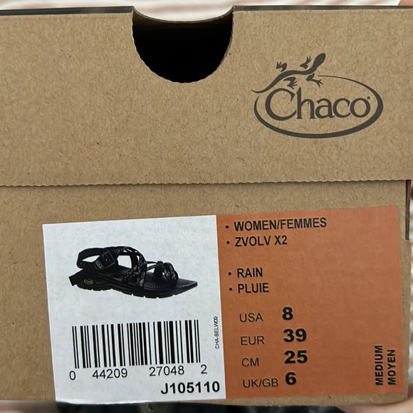 Chaco ZVOLV X2 Sandals sz 8 - Picture 4 of 5